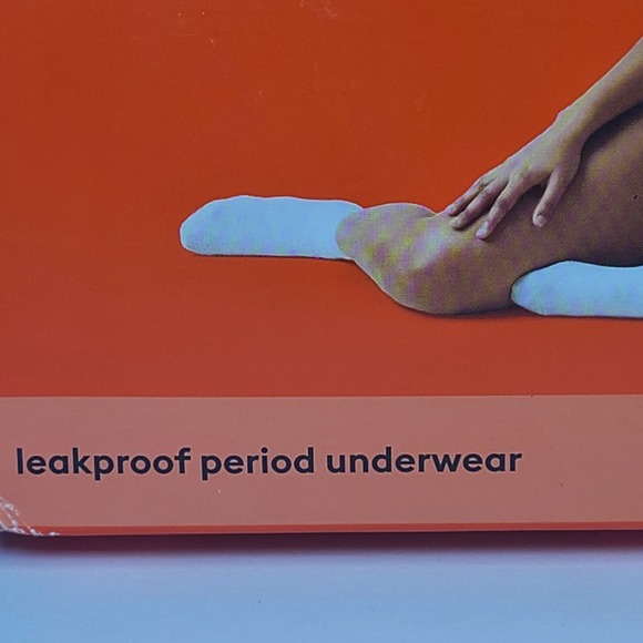 Thinx for All Period Leakproof Underwear Lace Trim Brief Size 1X Black Haze - Picture 3 of 7